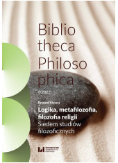 Logika, metafilozofia, filozofia - okładka książki
